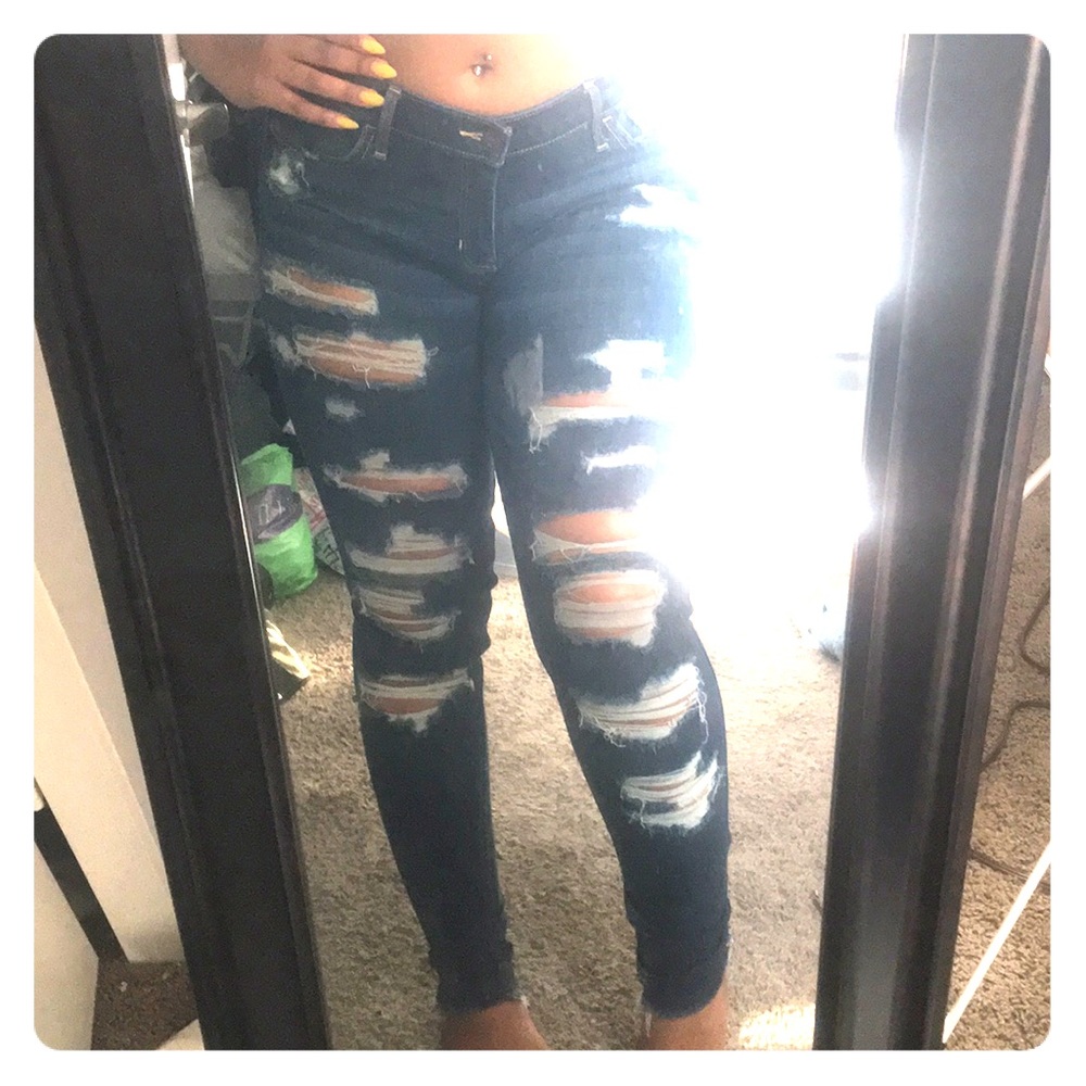 Hollister super skinny jeans